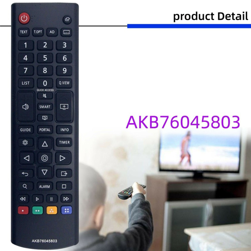 TV fjernbetjening Erstatning for AKB76045803 Til LG TV
