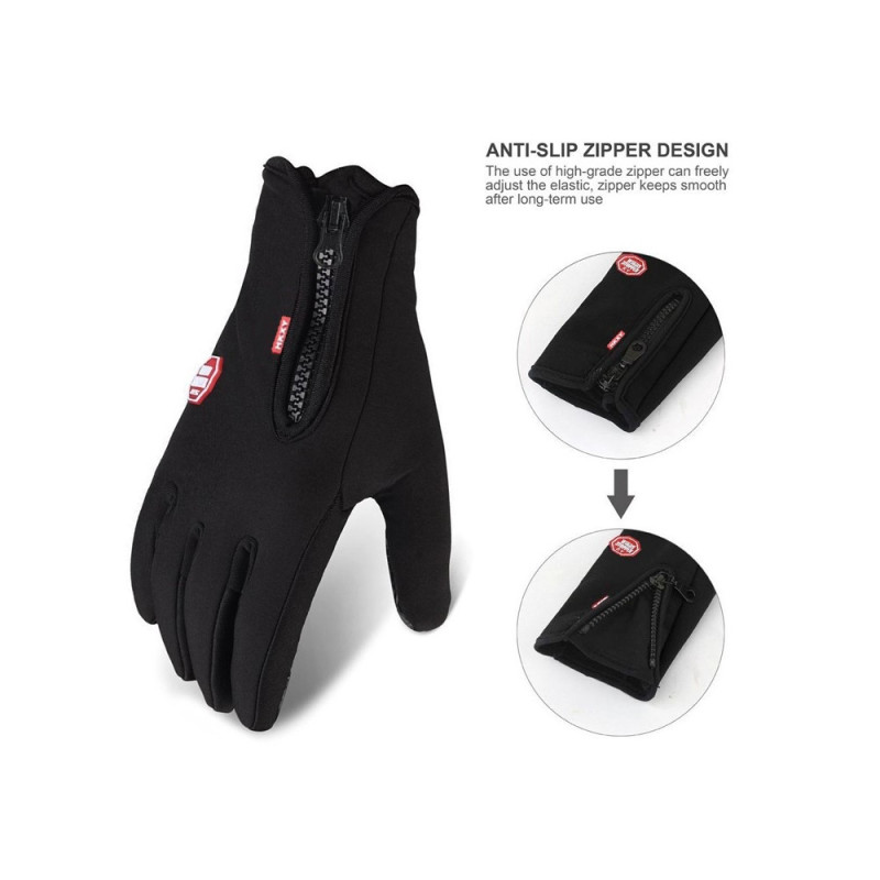 Mc Moped Bicycle Wind Gloves with Touch - Small