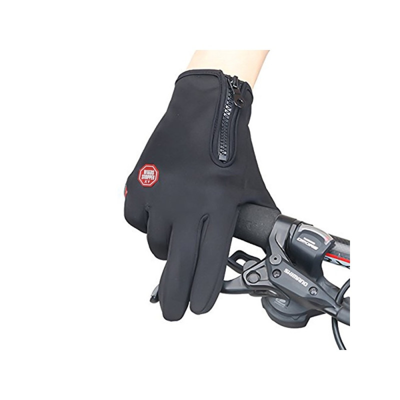 Mc Moped Bicycle Wind Gloves with Touch - Small