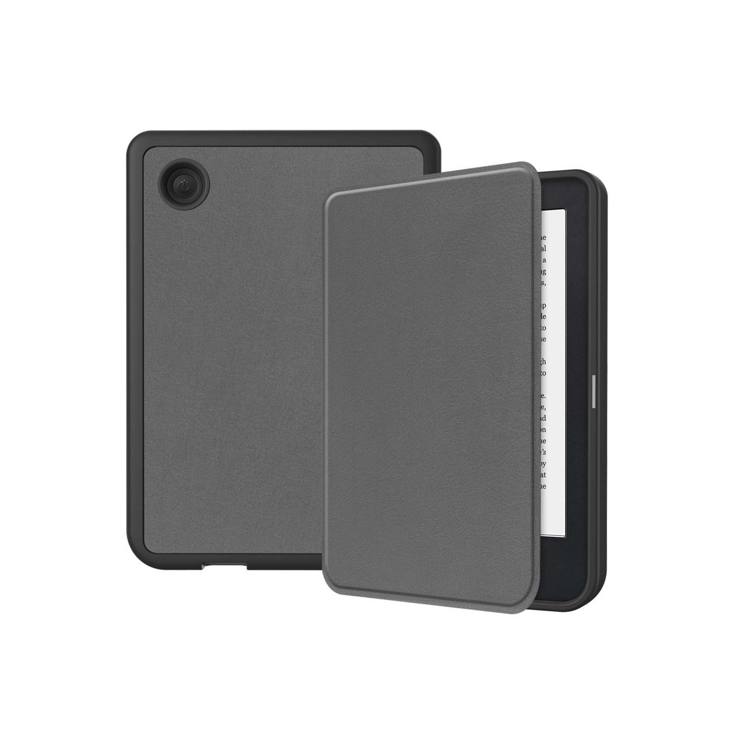 Stand Case Cover for Kobo Clara 2E - Gray
