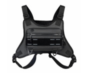 Taktisk Väst Tactical Vest Bröst Mage Väska 600D Tyg