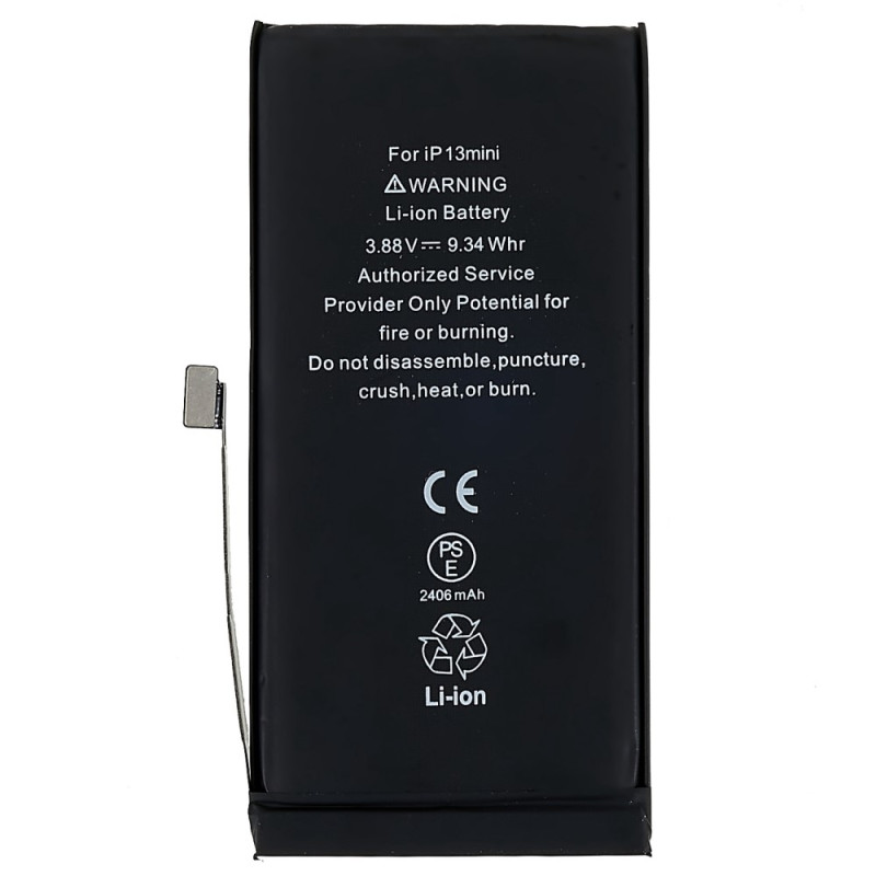 iPhone 13 Mini 3.88V 2406mAh genopladeligt Li - Polymer batteri