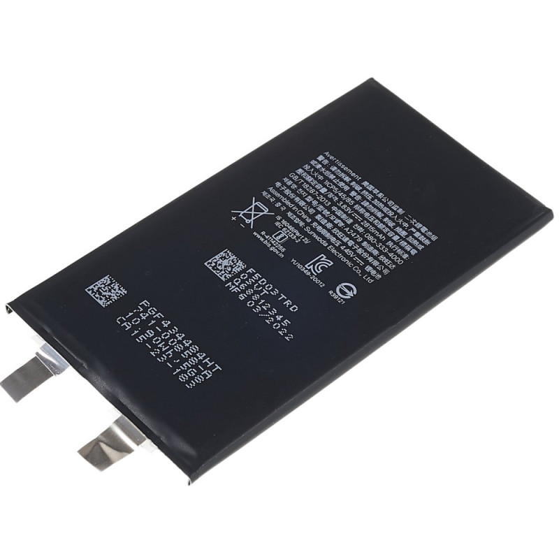 iPhone 12/12 Pro 3.83V 2815mAh genopladeligt Li - ion - batteri