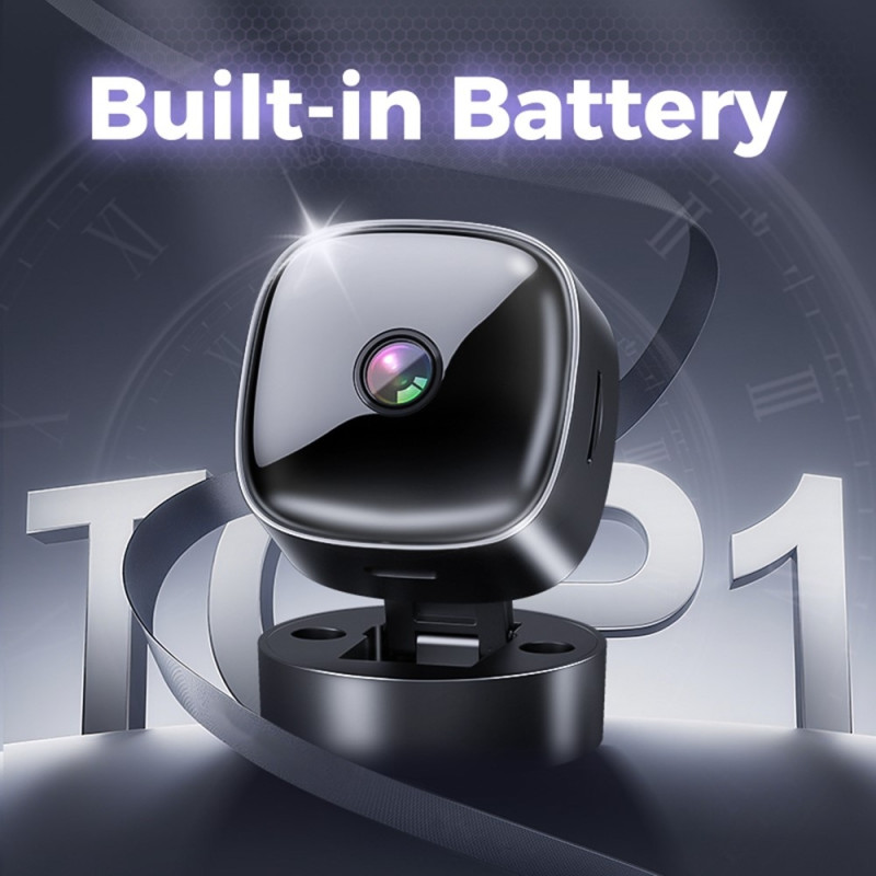 Remote Control WiFi HD Mini Camera Real-time Surveillance Night Vision Camera 32GB Card