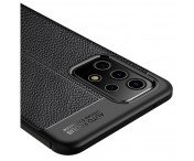 Samsung Galaxy A72 5G TPU skal Litchi Texture - Svart