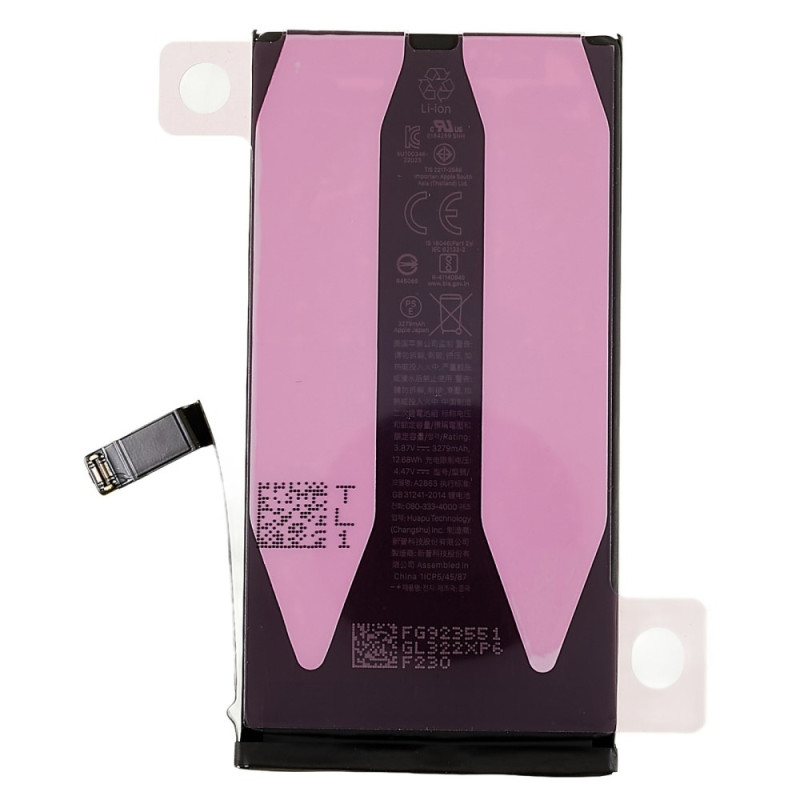 For iPhone 14 3.87V 3279mAh oppladbart Li - ion - batteri