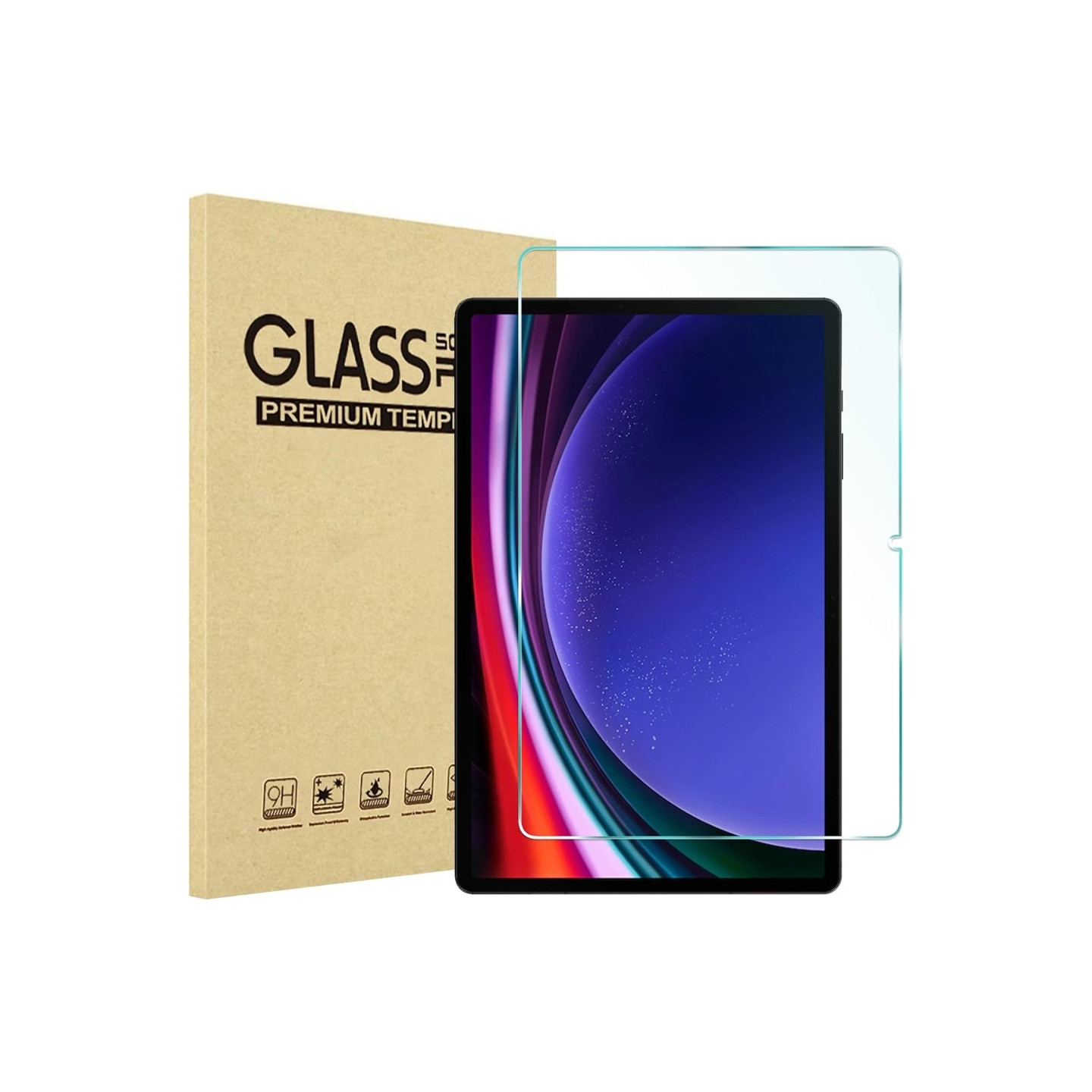 Samsung Galaxy Tab S9 FE+ Tempered Glass Screen Protector