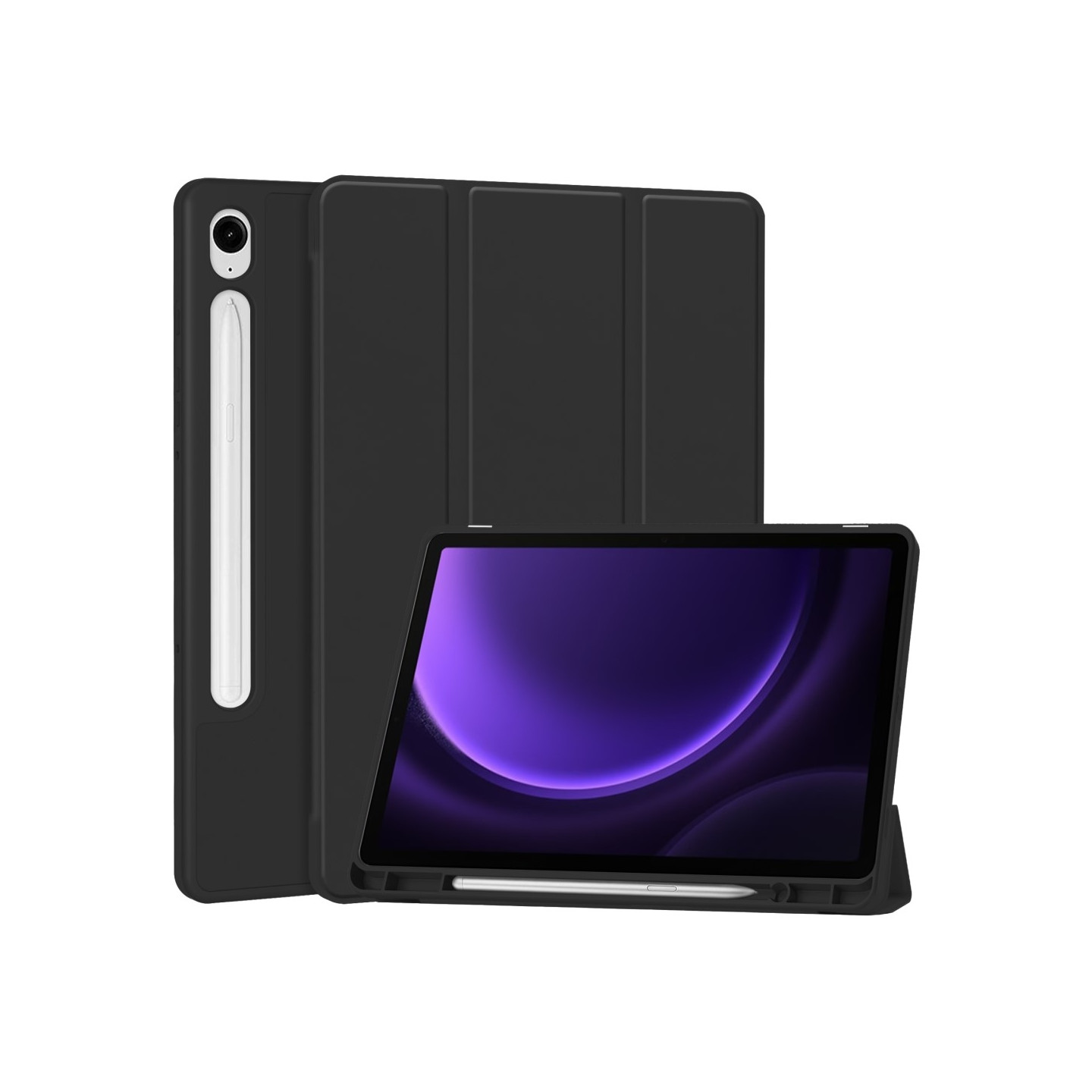 Tri - fold Stand Smart Case for Samsung Galaxy Tab S10 Lite / S10 FE / S9 FE