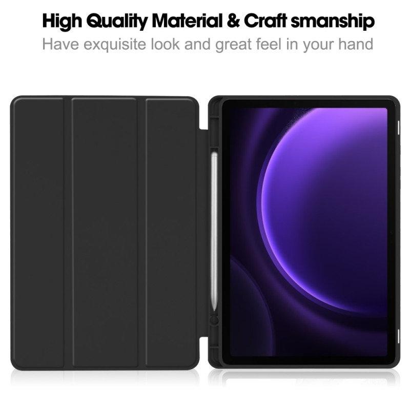 Tri - fold Stand Smart Case for Samsung Galaxy Tab S10 Lite / S10 FE / S9 FE