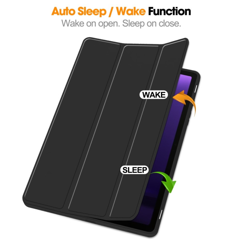 Tri - fold Stand Smart Case for Samsung Galaxy Tab S10 Lite / S10 FE / S9 FE