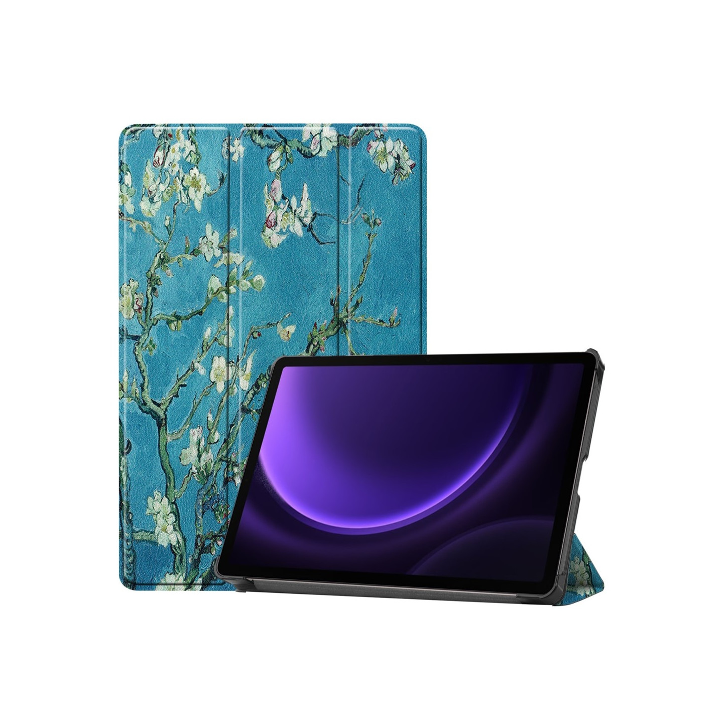 Slim Fit Dekseldeksel Til Samsung Galaxy Tab S10 Lite / S10 FE / S9 FE - Blossom