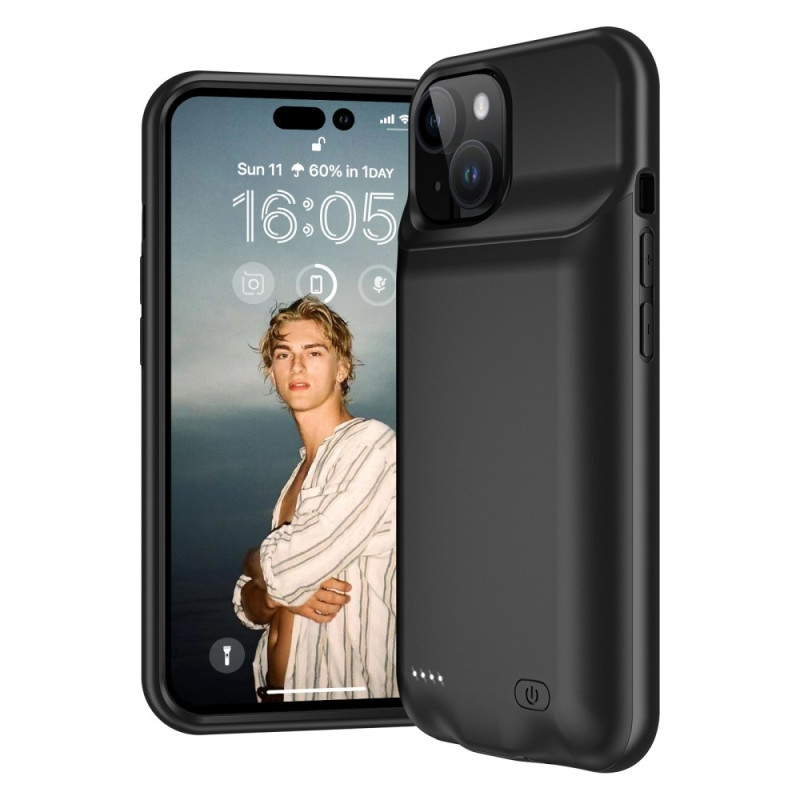 Ladattava akkukotelo iPhone 15 Plus 8500 mAh:lle