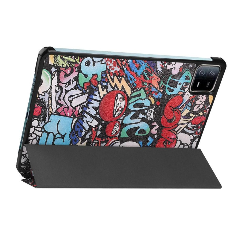 Xiaomi Pad 6 Stand Slim Fit Cover - Graffiti
