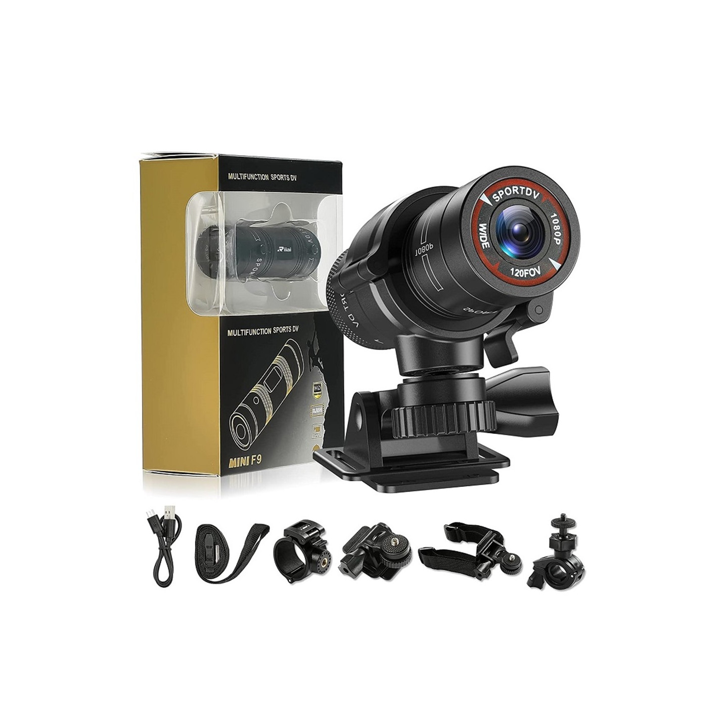 1080P HD Sport Action Camera Pyöräilykypäräkamera DV - videokamera