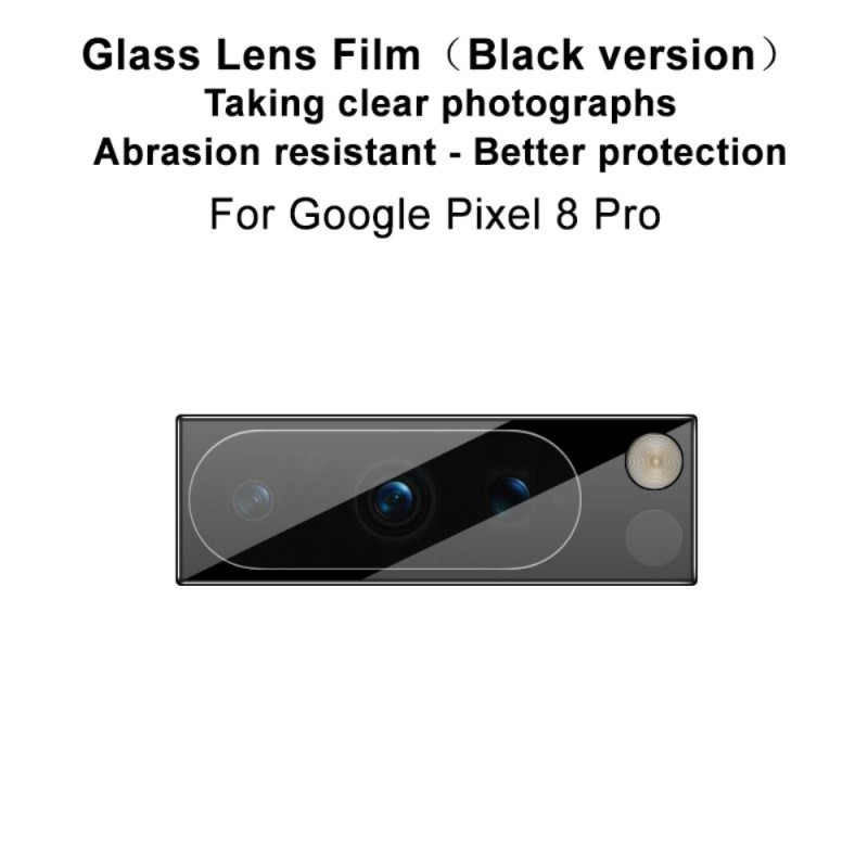 IMAK til Google Pixel 8 Pro kameralinsedeksel i herdet glass linsefilm