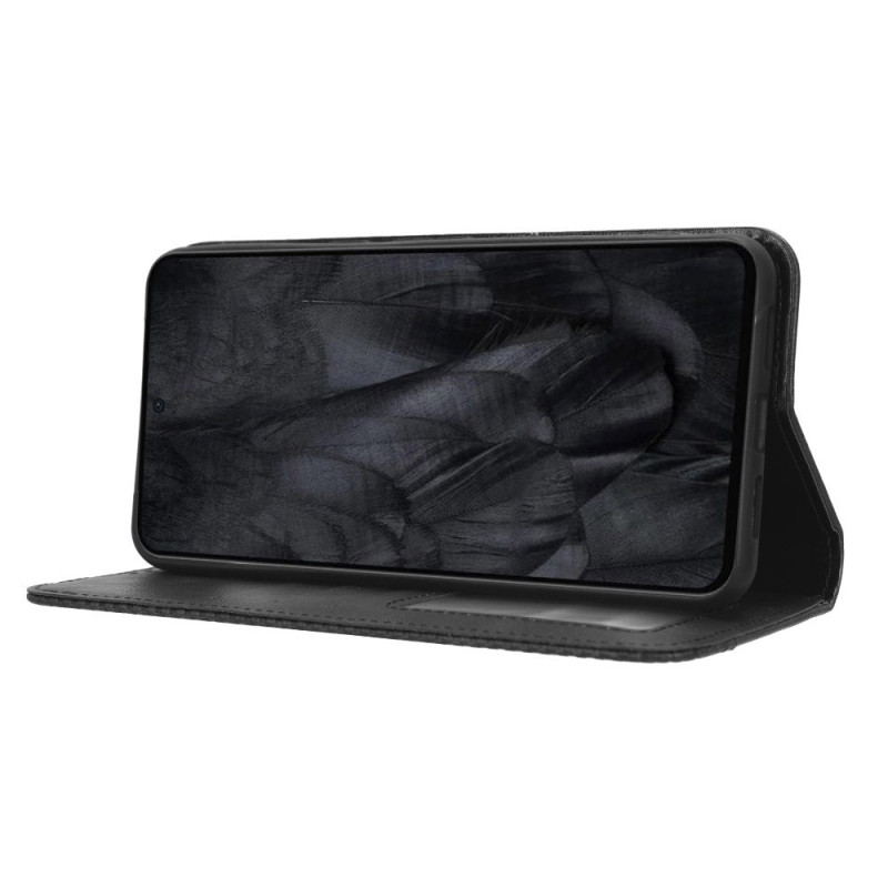 Lompakkoteline Käännettävä Puhelinkotelo Google Pixel 8 Pro - Musta