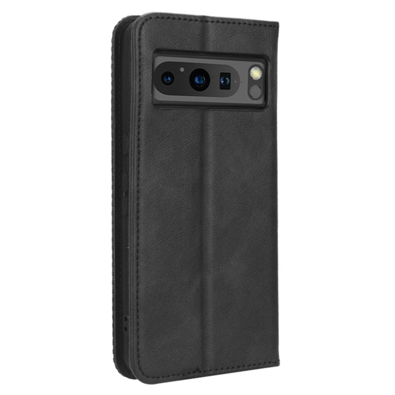 Wallet Stand Flip Phone Case for Google Pixel 8 Pro - Black