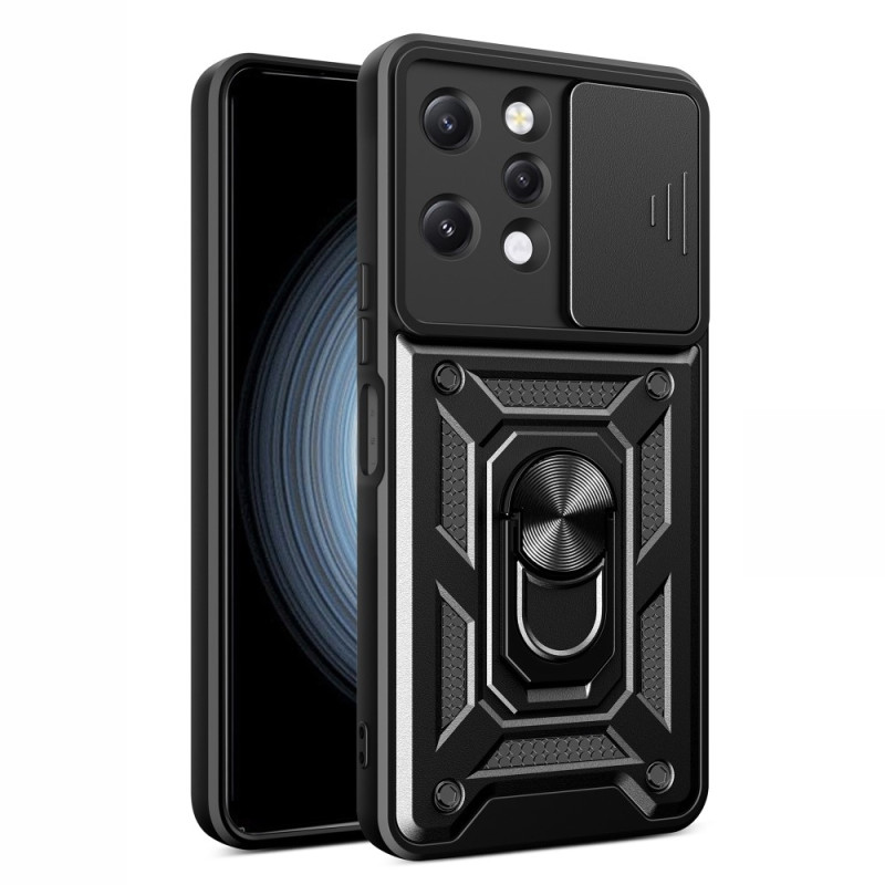 For Xiaomi Redmi 12 Lens Cover Telefonveske PC+TPU - deksel med støtte