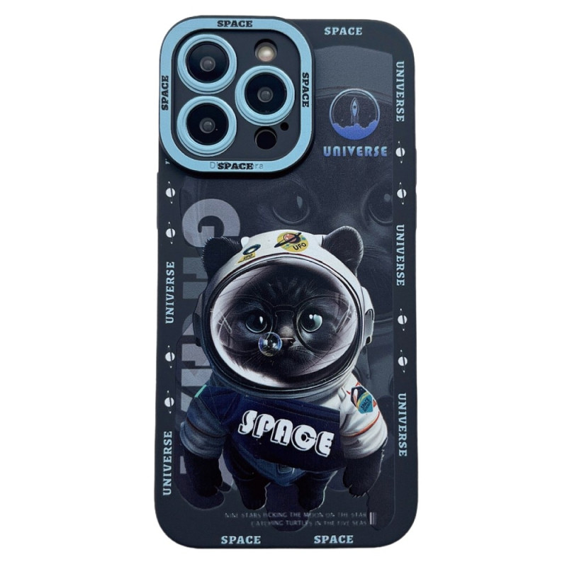 TPU - puhelinkotelon suojakuori iPhone 15 Plus Case Catille - Musta