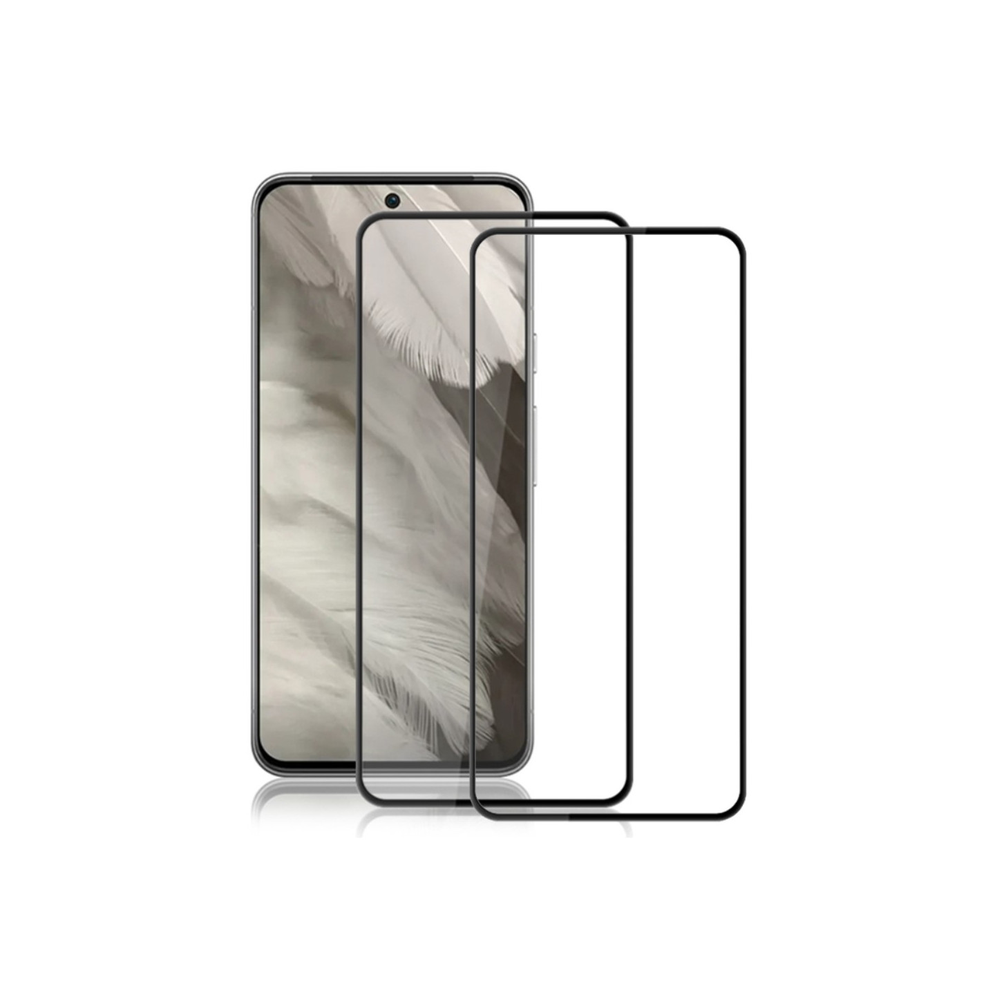 AMORUS For Pixel 8 Pro Skærmbeskytter Glas 2stk