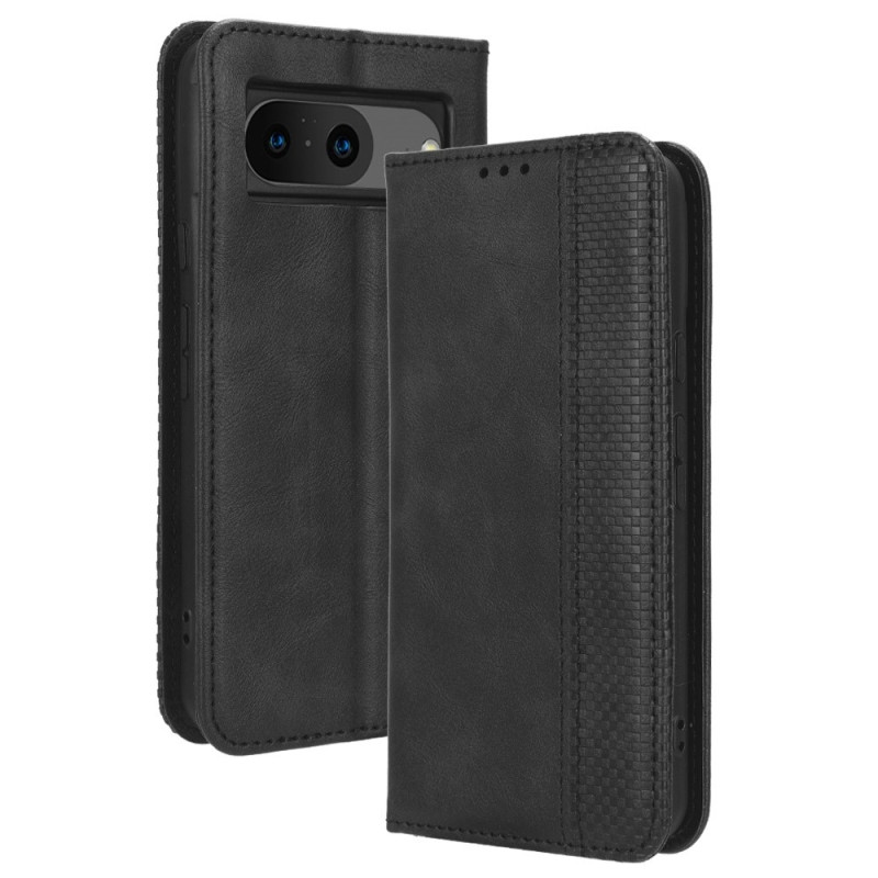 Wallet Stand Flip Phone Case for Google Pixel 8 - Black