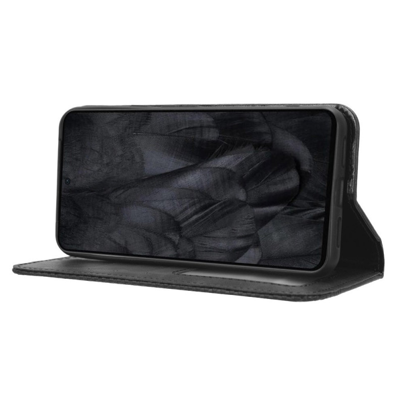 Wallet Stand Flip Phone Case for Google Pixel 8 - Black
