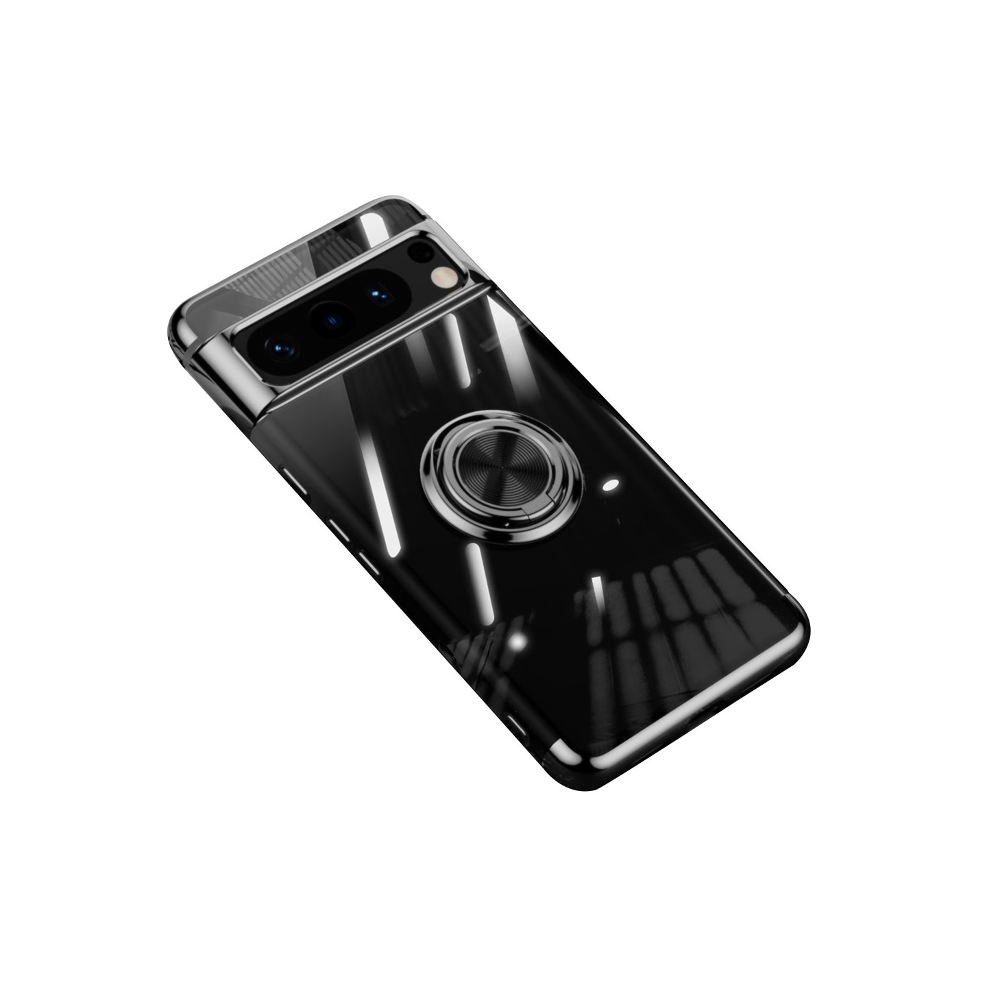 For Pixel 8 Pro TPU Phone Case with Ring Kickstand