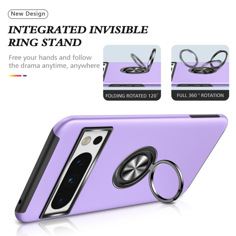 For Google Pixel 8 Pro Finger Ring Kickstand Hybrid Case