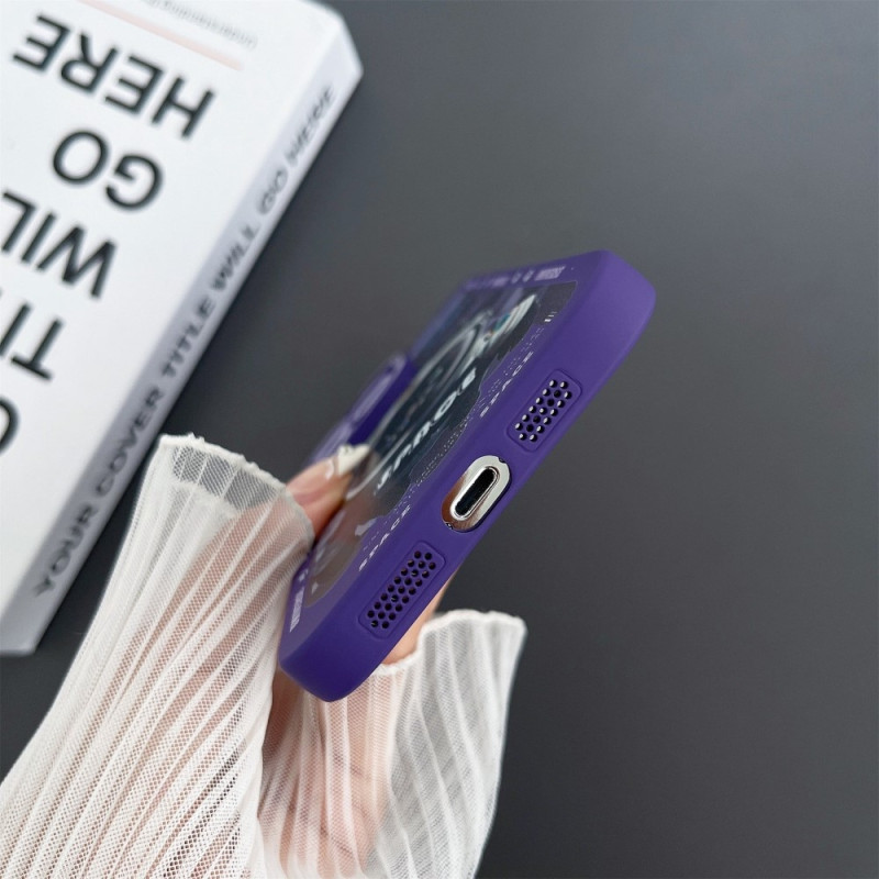 TPU Telefondeksel til iPhone 15 Pro Case Cat - Svart