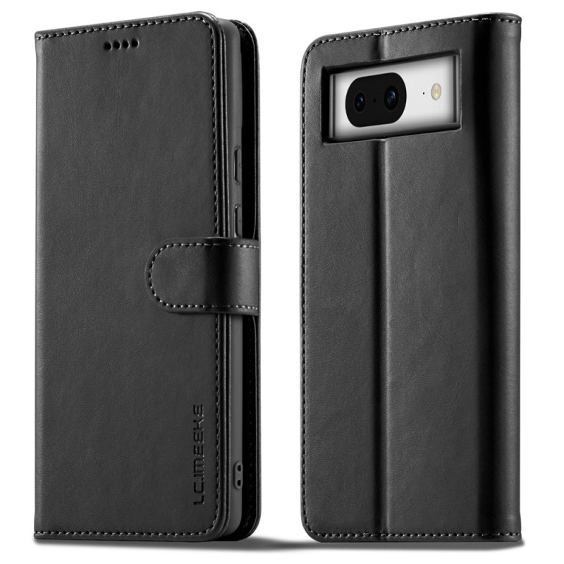 LC.IMEEKE Wallet Case for Pixel 8 - Black