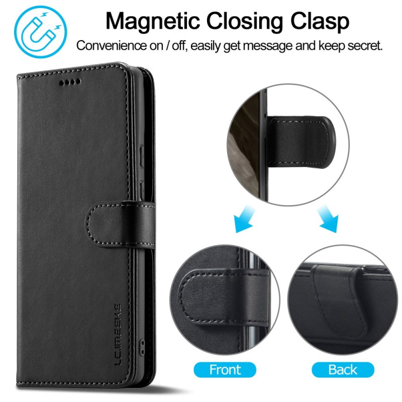 LC.IMEEKE Wallet Case for Pixel 8 - Black