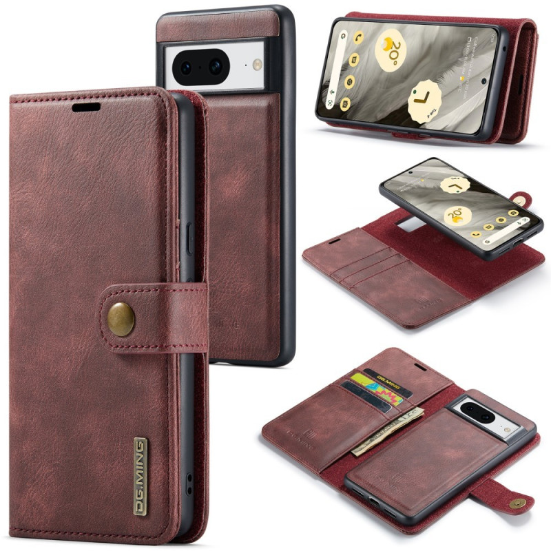 DG.MING for Google Pixel 8 Detachable 2 - in - 1 Wallet Cover