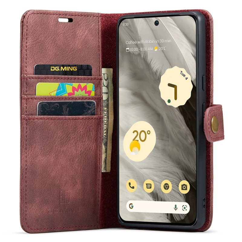 DG.MING til Google Pixel 8 Aftageligt 2 - i - 1 tegnebogsdæksel