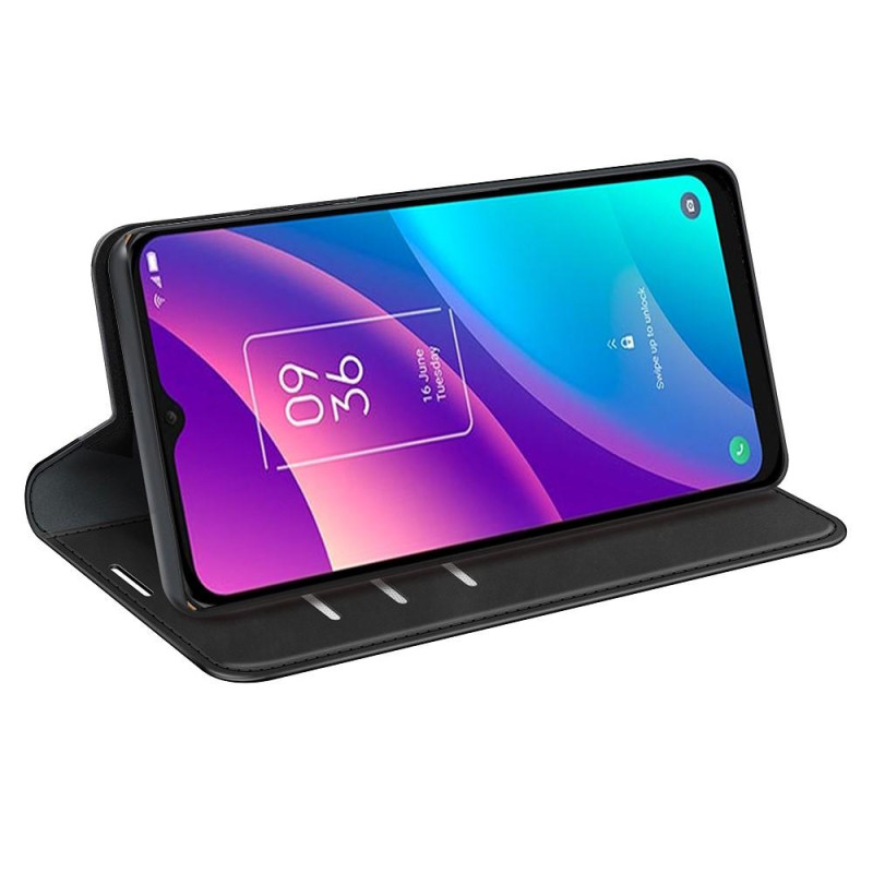 Til TCL 30E/TCL 30 SE/TCL 306/TCL 305 Pung Taske - Sort