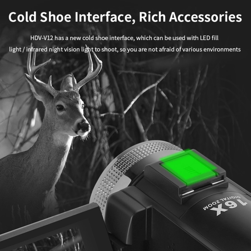 1080P Full HD Camcorder support Night Vision Vlog Youtube Camera