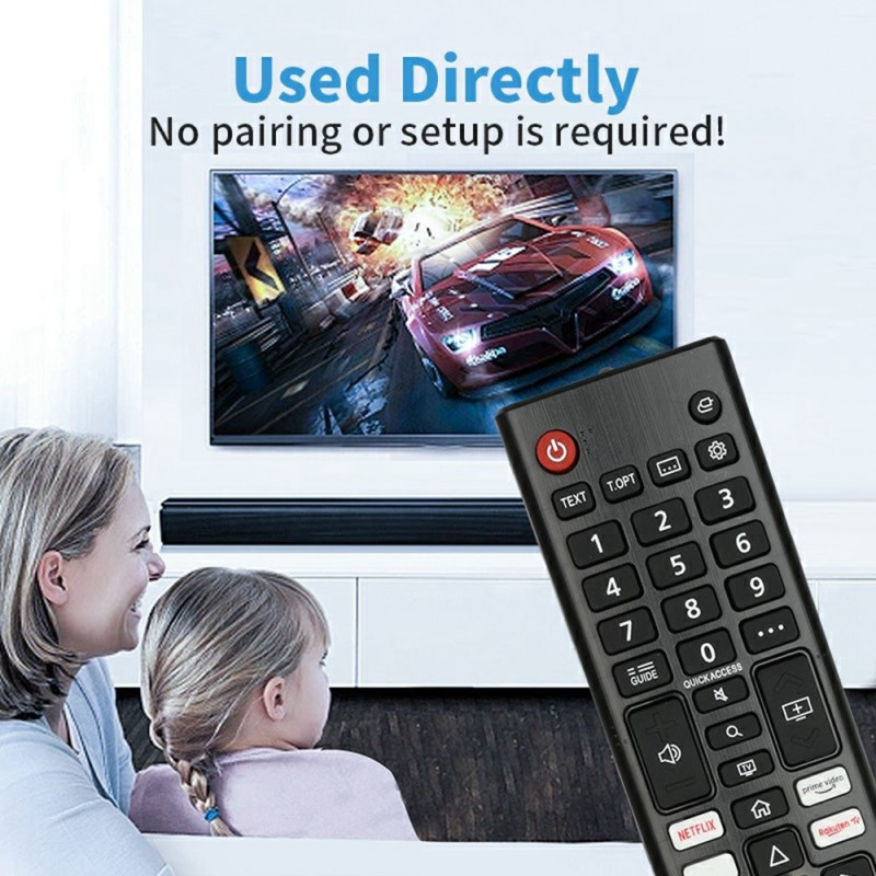 TV fjernkontroll Erstatning for AKB76040301 For LG TV