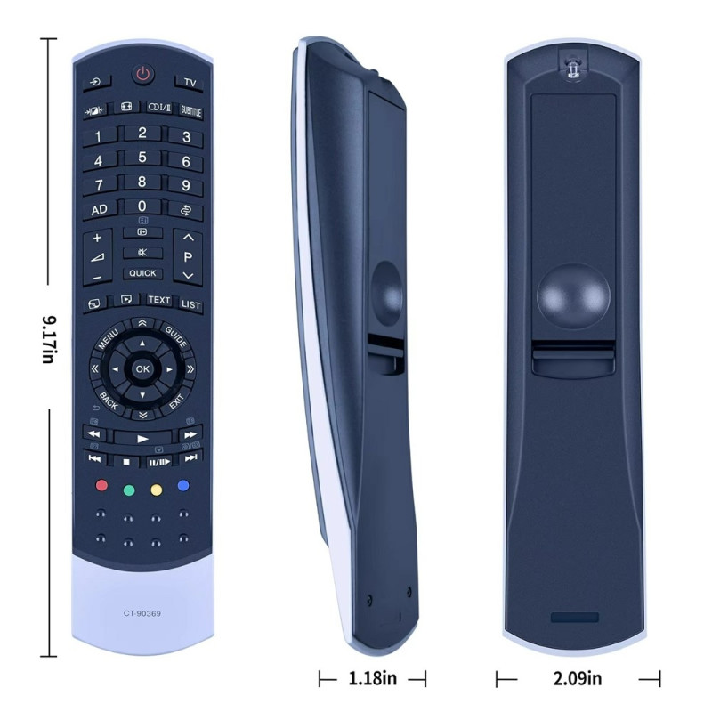 Remote Control Replacement for CT-90369 For Toshiba TV