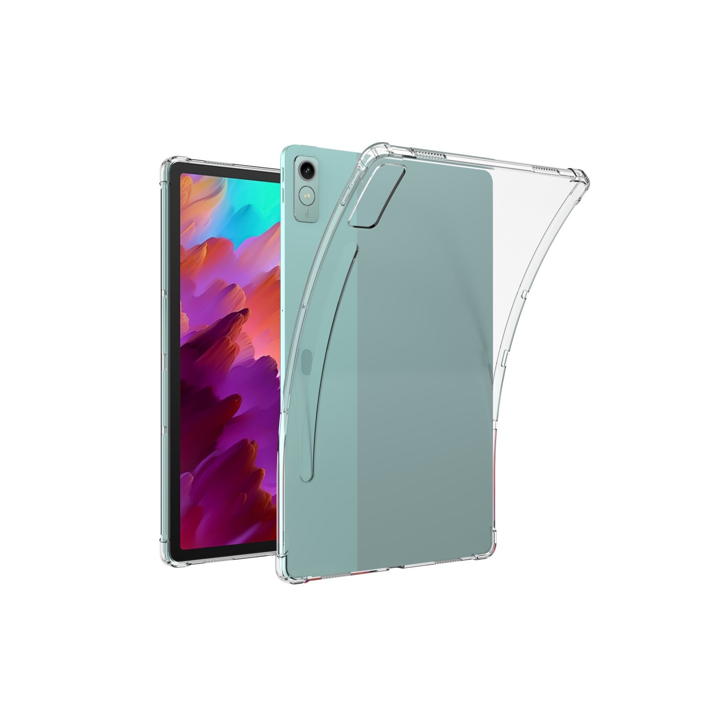 Lenovo Tab P12 - TPU - deksel Frostet Gjennomsiktig