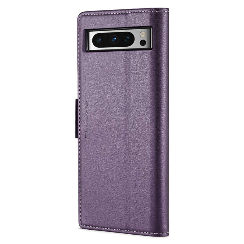 CASEME Retro Wallet Case for Pixel 8 Pro - Purple