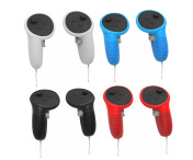 1 par Oculus Quest 3 VR handtag kontroll fodral Skydd - Röd