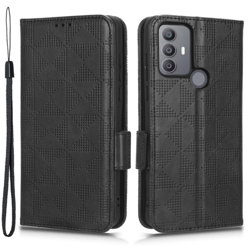 For TCL 30 SE / 30E / 305 / 306 Wallet Case - Black