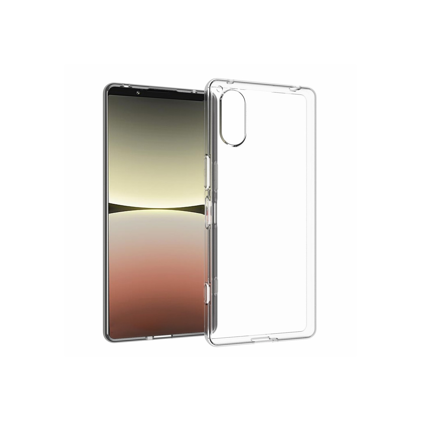 Slim - Fit TPU Telefon Taske Cover til Sony Xperia 5 V