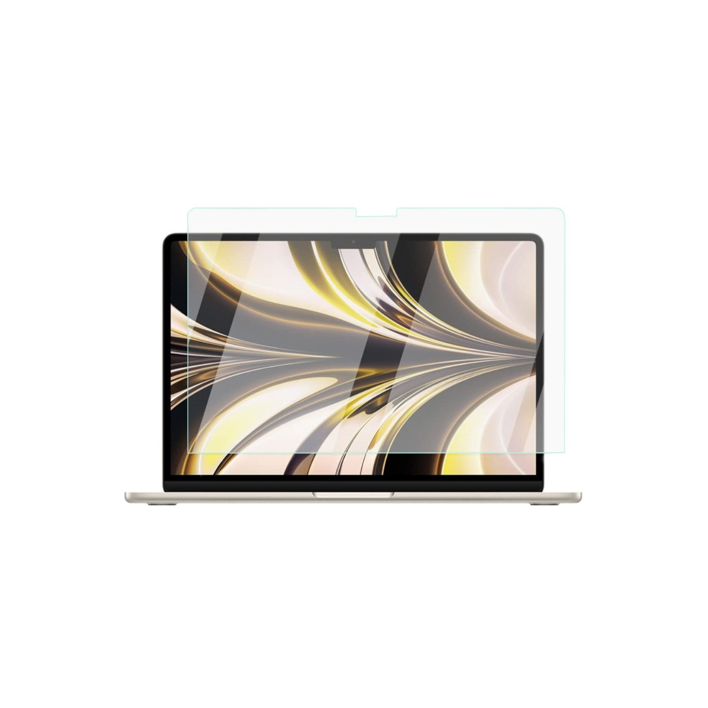 MacBook Air 13 tommer (2022) A2681 hærdet glas