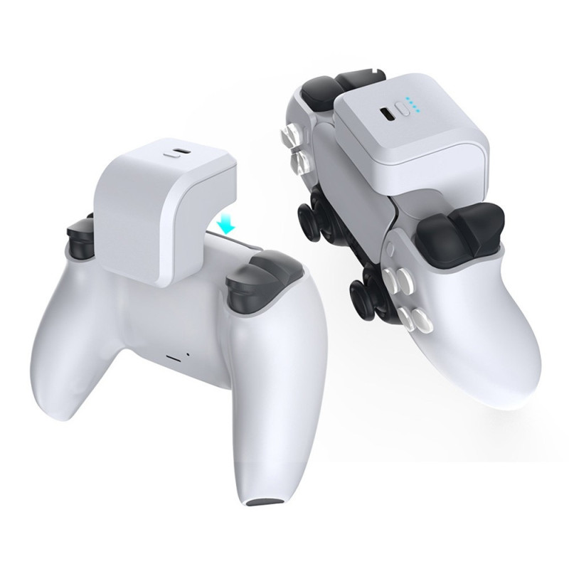 PS5 Playstation 5 Kontroll 1600mAh PowerBank eksternt batteri