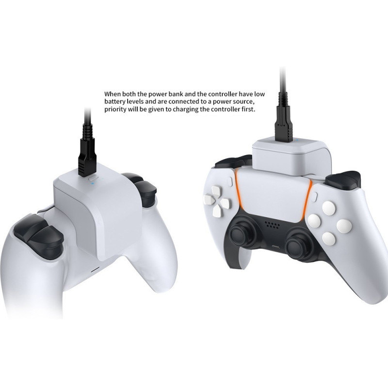 PS5 Playstation 5 Control 1600mAh PowerBank ulkoinen akku