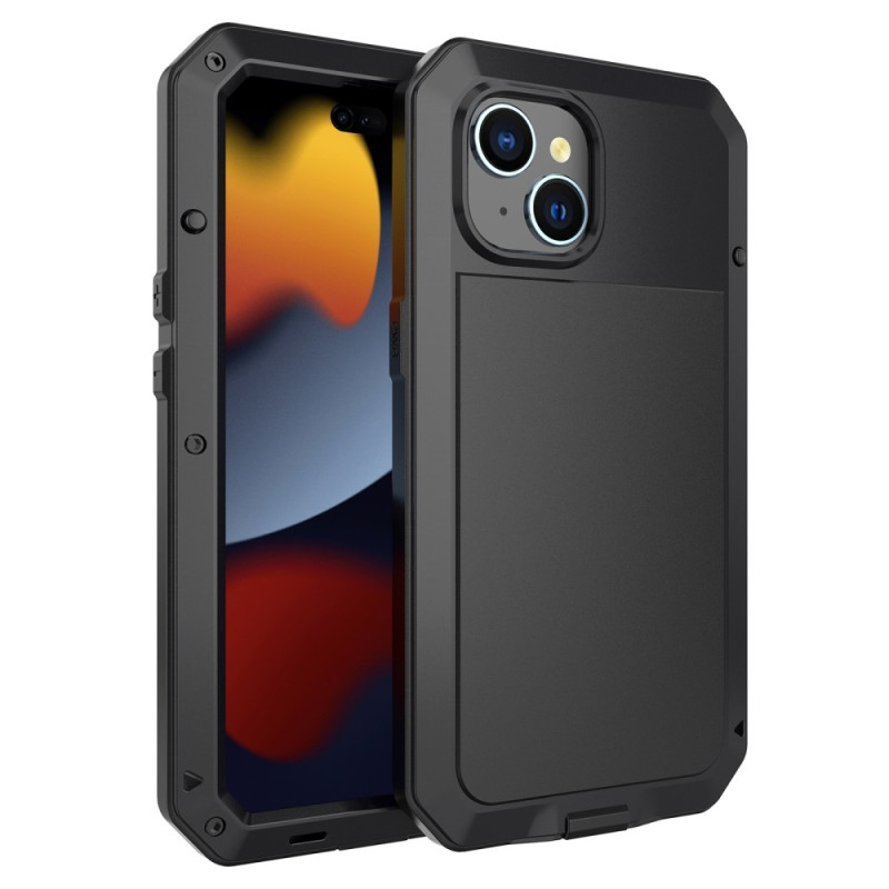 Heavy Duty Robust Hybrid Cover Shell + hærdet glas til iPhone 15