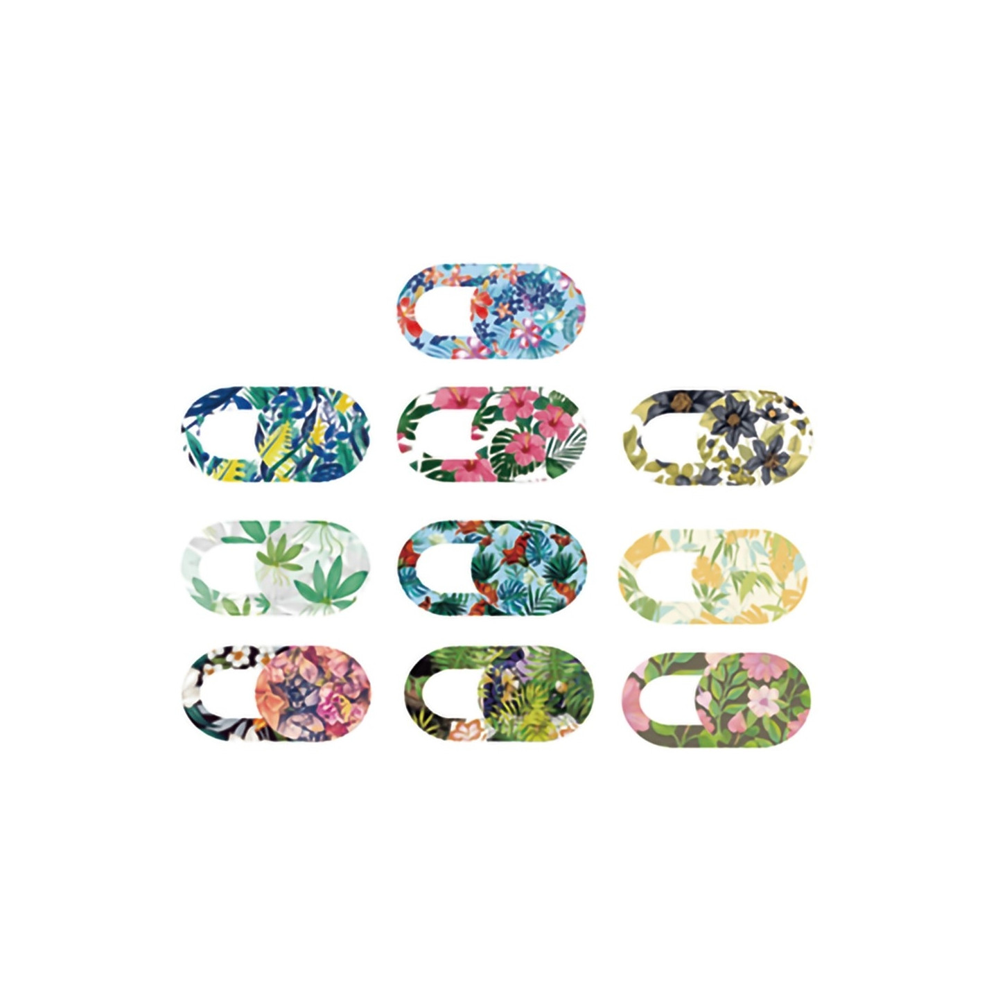 10 - Pakke Webkamerabeskyttelse Anti - spion Datakamerabeskyttelsesglidebryter