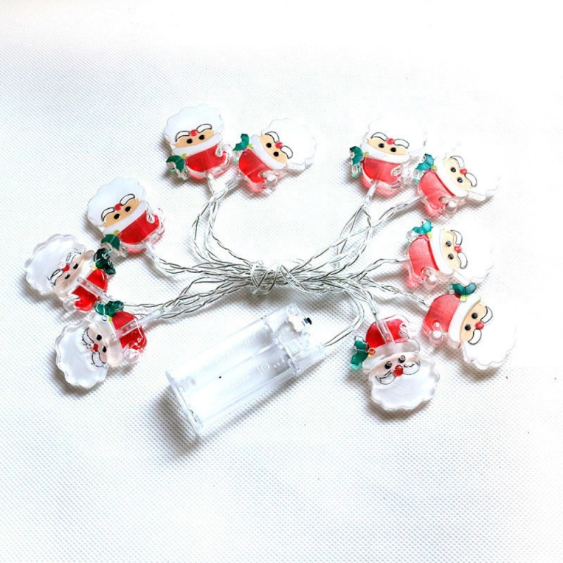 1.5 m 10 LED lights Santa Claus String Light Decorative - Santas