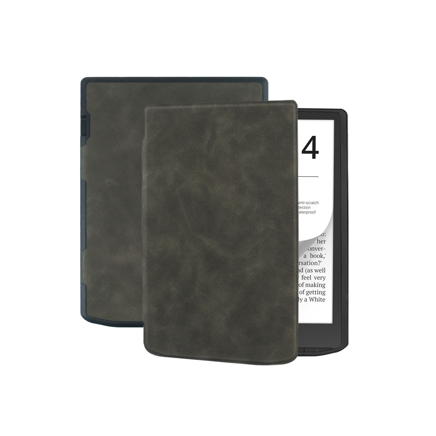 Reading tablet case For Pocketbook InkPad 4 7.8" PB700 - Black