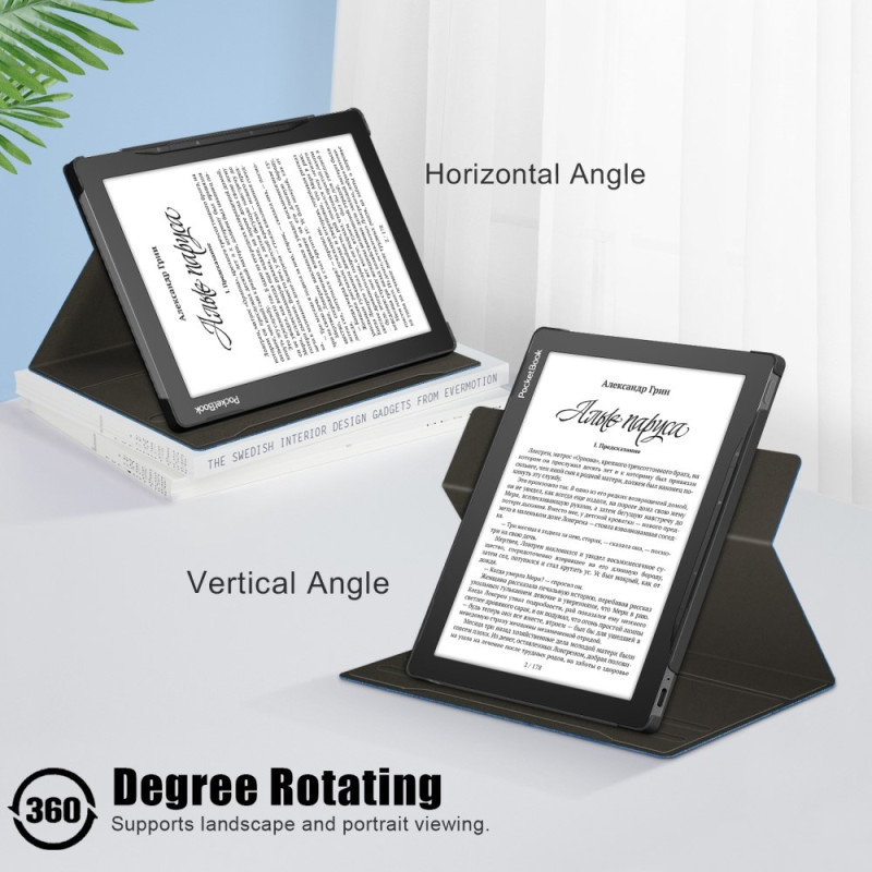 Læsetablet etui Til PocketBook InkPad Lite PB970 - Sort